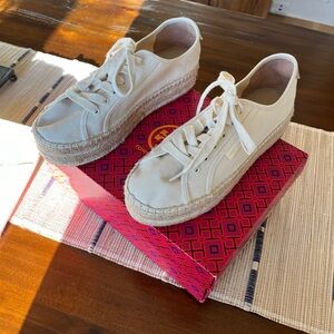 Tory Burch Espadrille Sneaker Size 8 - Like new